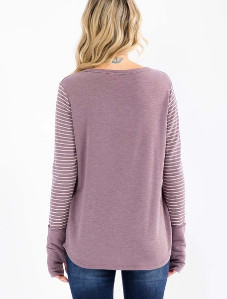 In The Best Way Top, Vintage Mulberry