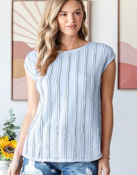 Meant To Be Top, Powder Blue