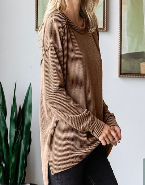 Sweet Like Honey Top, Brown
