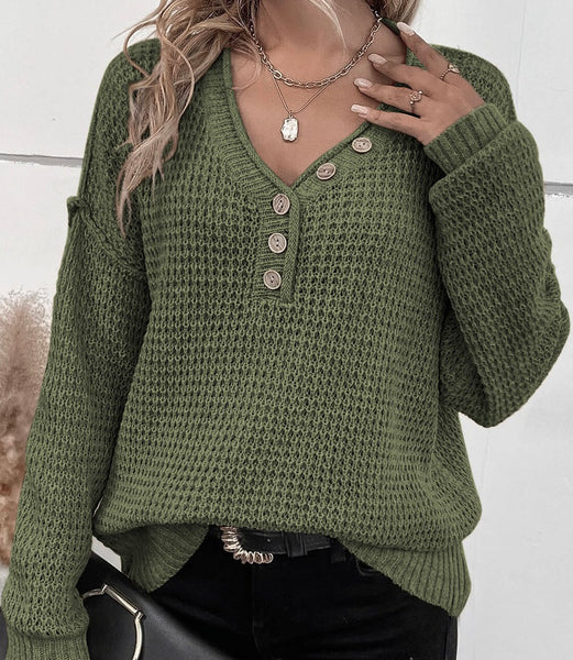 All For It Sweater, Pickle Green