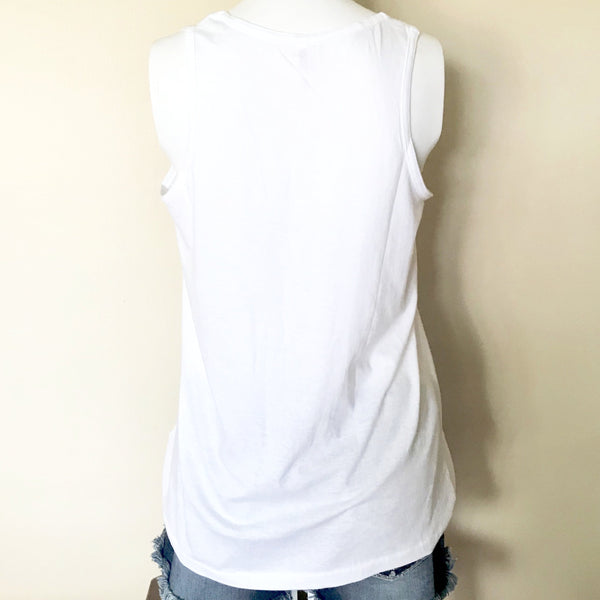 American Dreamer Tank, White