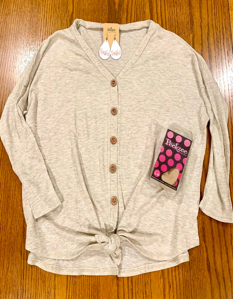 Walk This Way Overshirt, Oatmeal