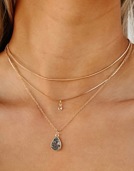 Assorted Necklaces, Gold