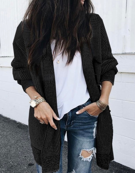 As It Happens Cardigans, Black or Cream