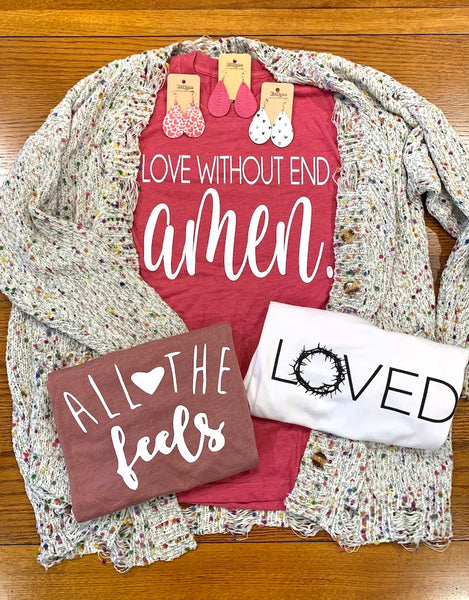 Loved Tee, White