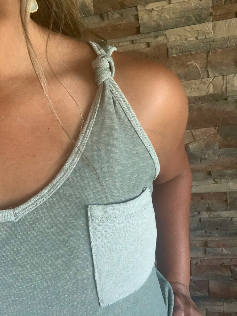 Ready or Knot Tank, Sage