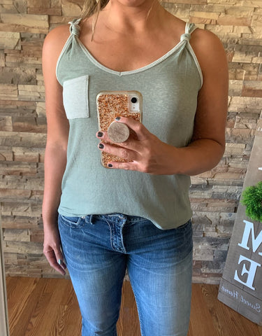 Ready or Knot Tank, Sage
